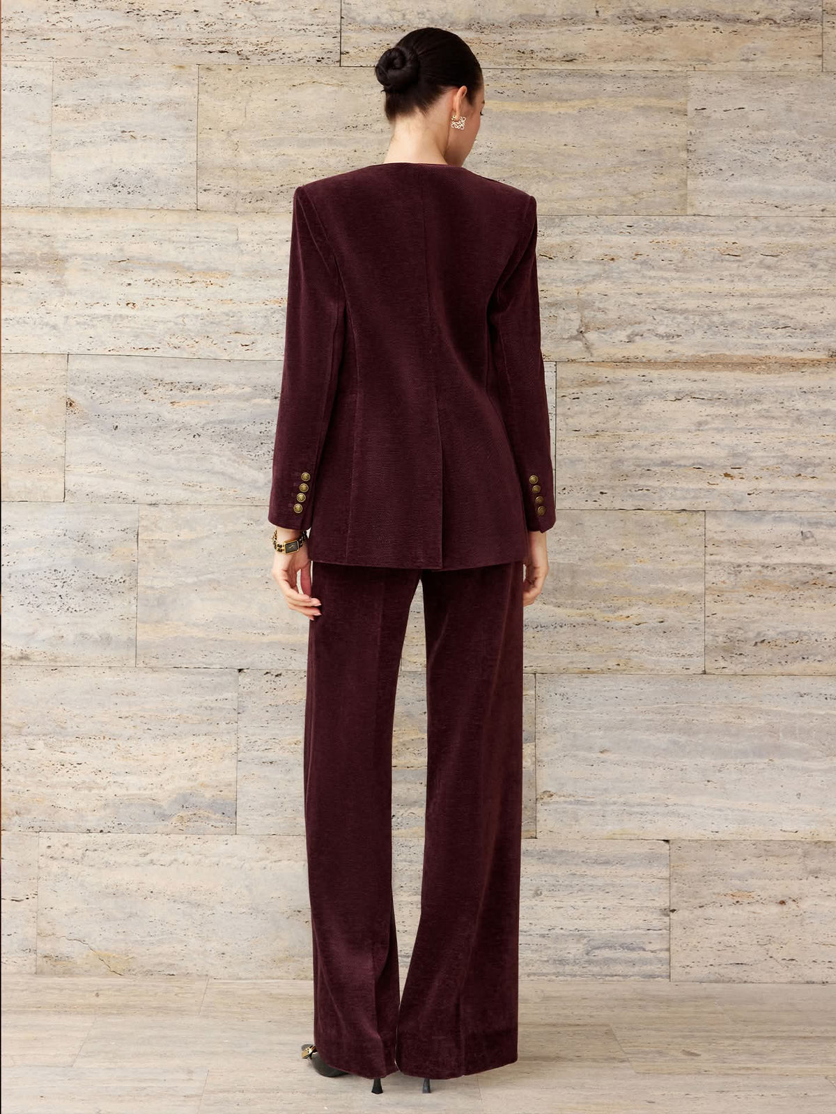 The Velvet Tailored Three-Piece Suit