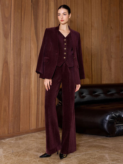 The Velvet Tailored Three-Piece Suit